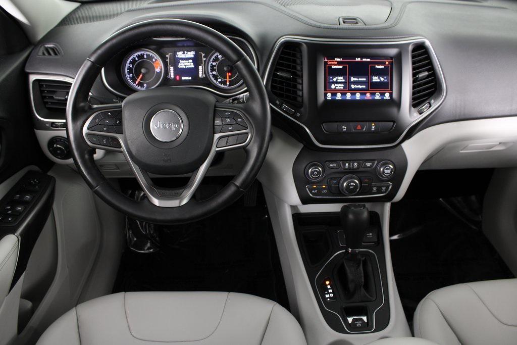 used 2021 Jeep Cherokee car, priced at $17,854