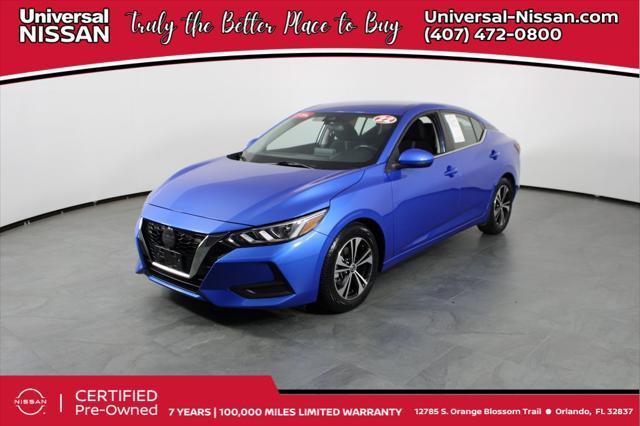 used 2022 Nissan Sentra car, priced at $16,987