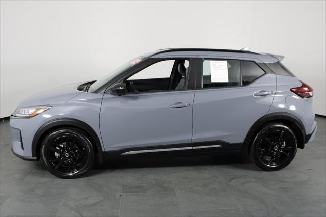 used 2021 Nissan Kicks car, priced at $18,587