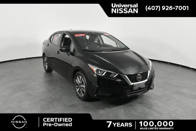 used 2021 Nissan Versa car, priced at $16,587