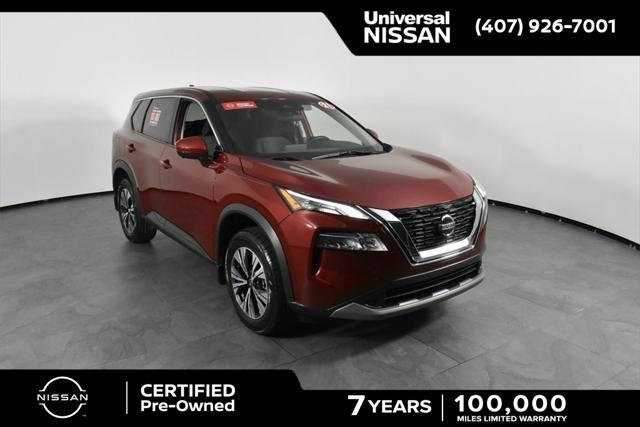 used 2021 Nissan Rogue car, priced at $20,892