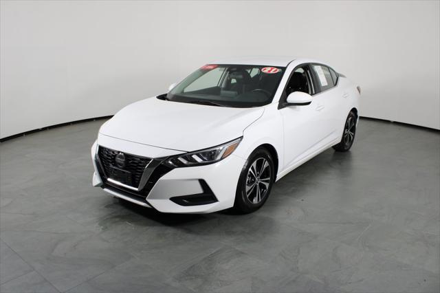 used 2021 Nissan Sentra car, priced at $15,987