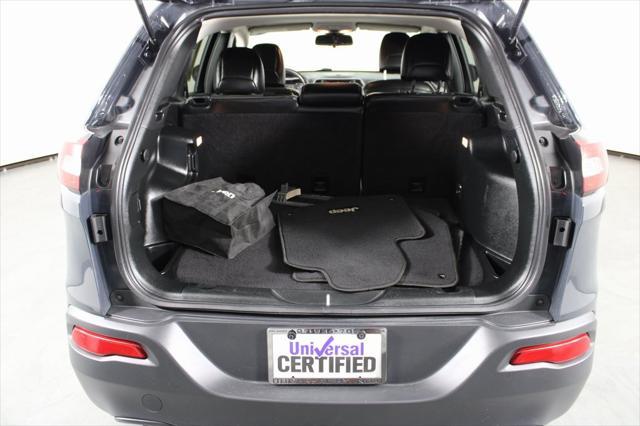 used 2018 Jeep Cherokee car, priced at $13,749