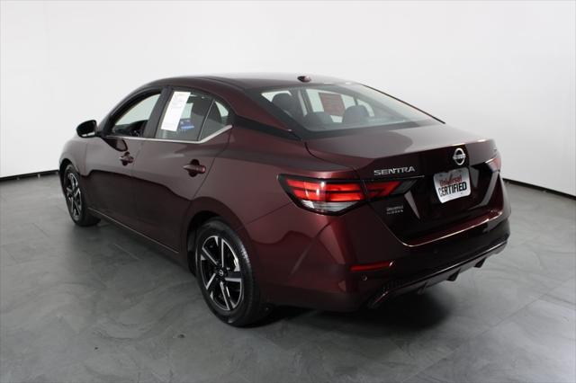 used 2024 Nissan Sentra car, priced at $19,587