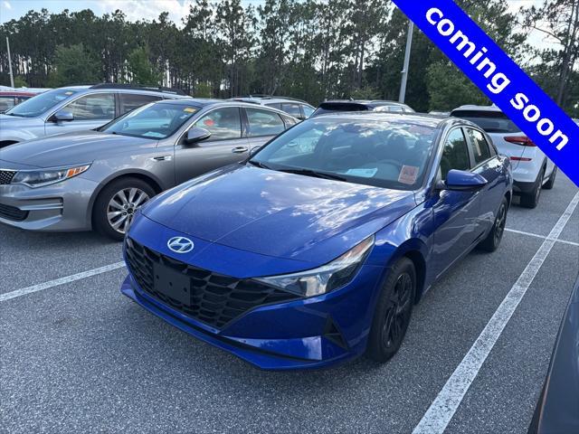 used 2021 Hyundai Elantra car, priced at $16,627