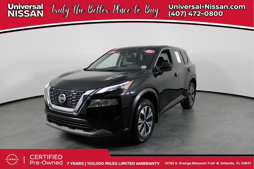 used 2021 Nissan Rogue car, priced at $19,987