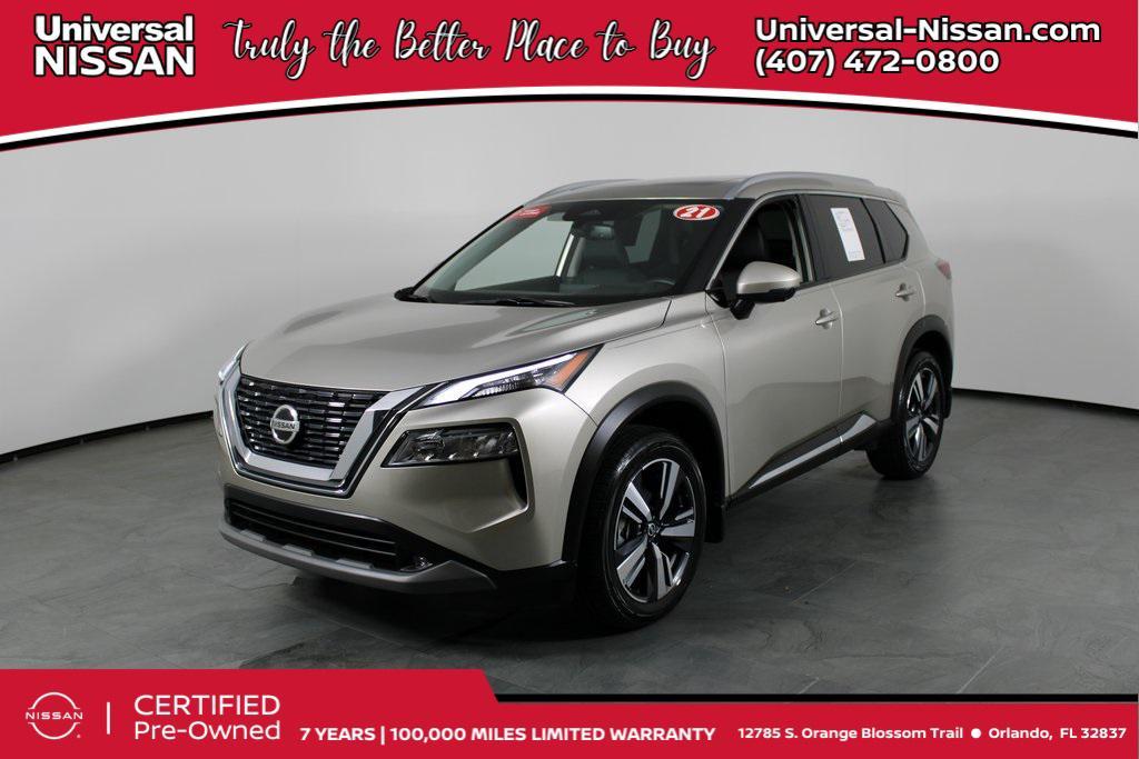 used 2021 Nissan Rogue car, priced at $23,751
