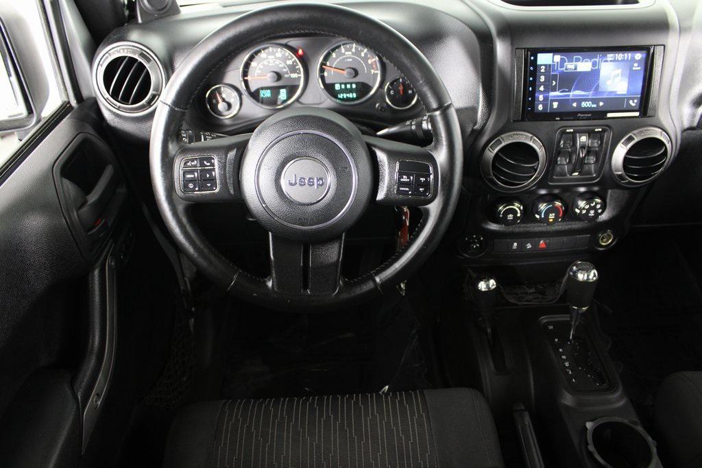 used 2011 Jeep Wrangler Unlimited car, priced at $12,987