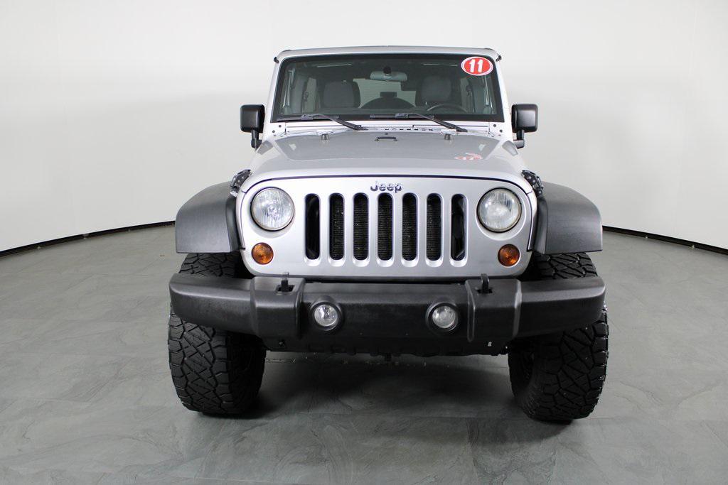used 2011 Jeep Wrangler Unlimited car, priced at $12,987