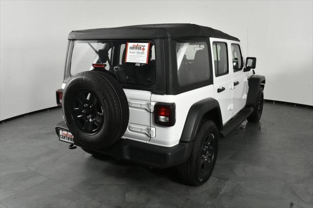 used 2020 Jeep Wrangler Unlimited car, priced at $29,964