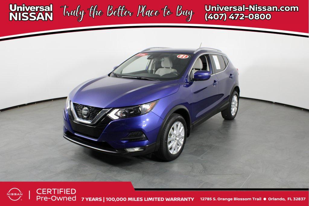 used 2021 Nissan Rogue Sport car, priced at $17,987