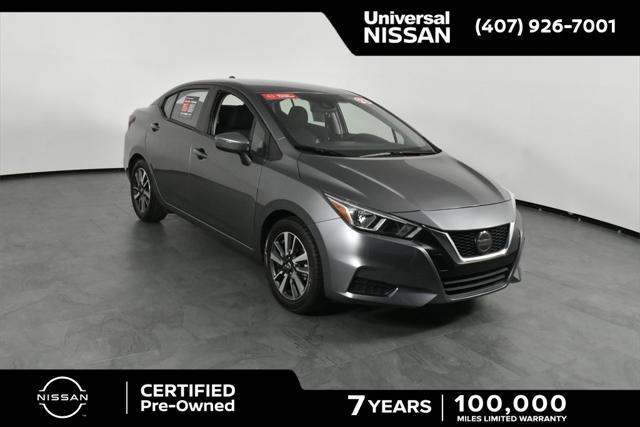 used 2021 Nissan Versa car, priced at $14,994