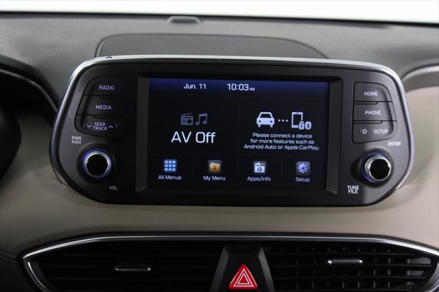 used 2019 Hyundai Santa Fe car, priced at $16,036