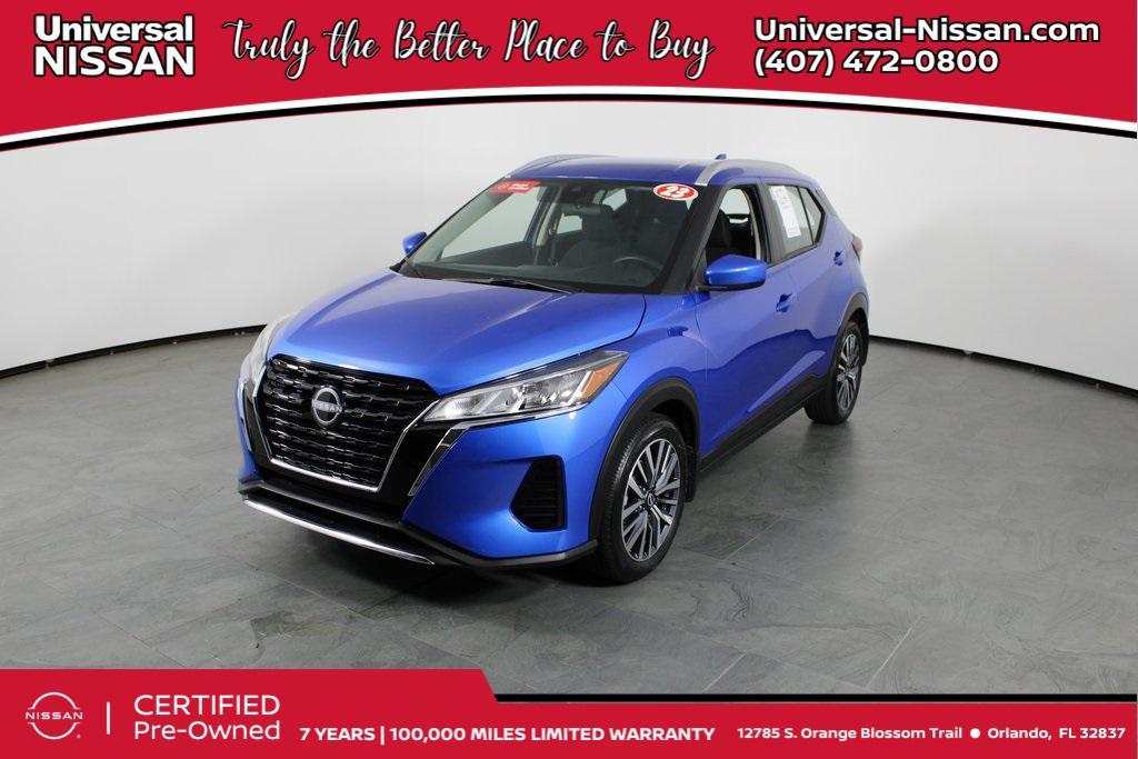 used 2023 Nissan Kicks car, priced at $19,087