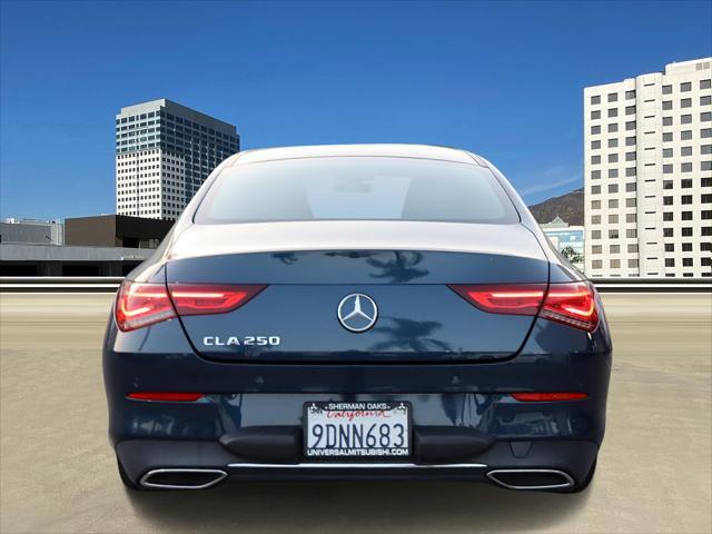 used 2020 Mercedes-Benz CLA 250 car, priced at $23,499