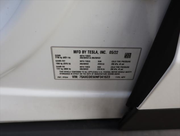 used 2022 Tesla Model X car, priced at $56,998