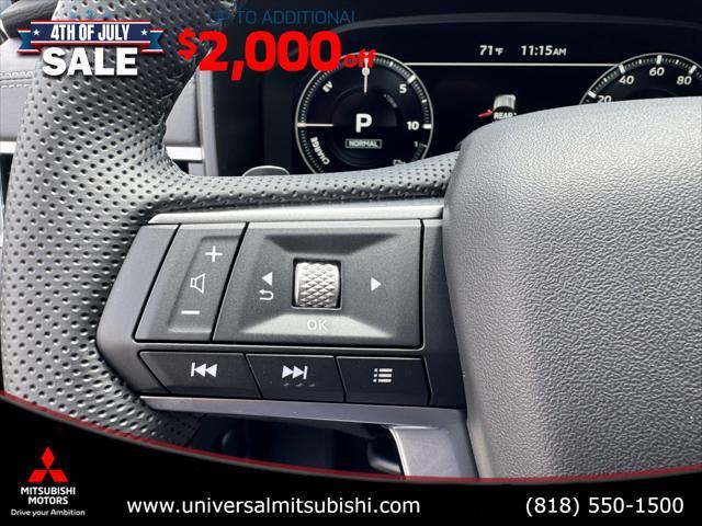 new 2025 Mitsubishi Outlander PHEV car, priced at $37,765