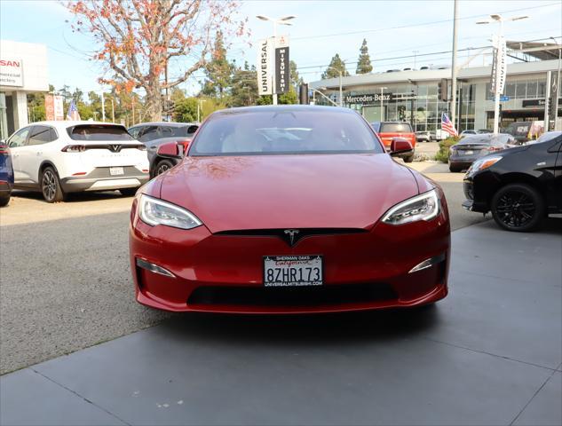 used 2022 Tesla Model S car, priced at $55,885