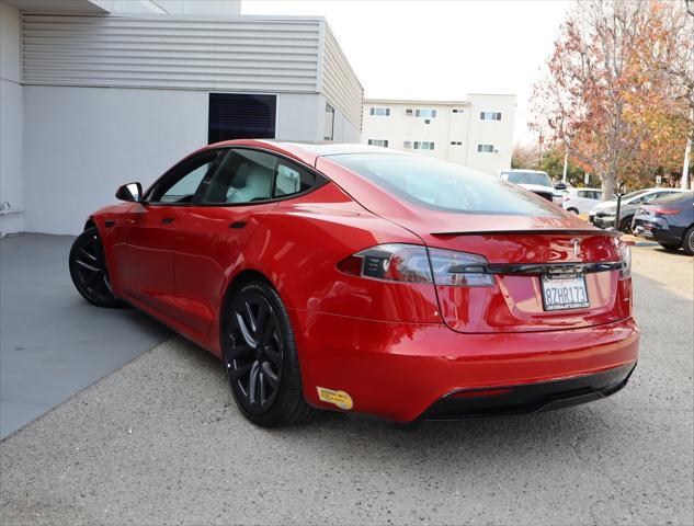 used 2022 Tesla Model S car, priced at $57,885