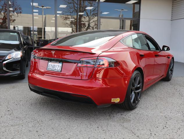 used 2022 Tesla Model S car, priced at $57,885