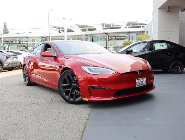 used 2022 Tesla Model S car, priced at $57,885