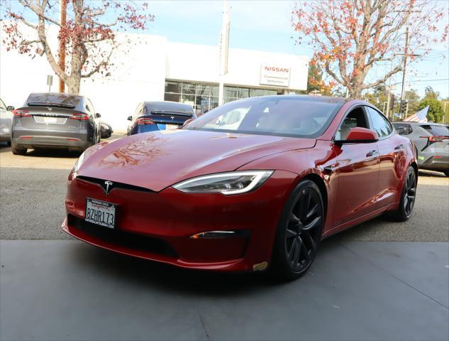 used 2022 Tesla Model S car, priced at $57,885