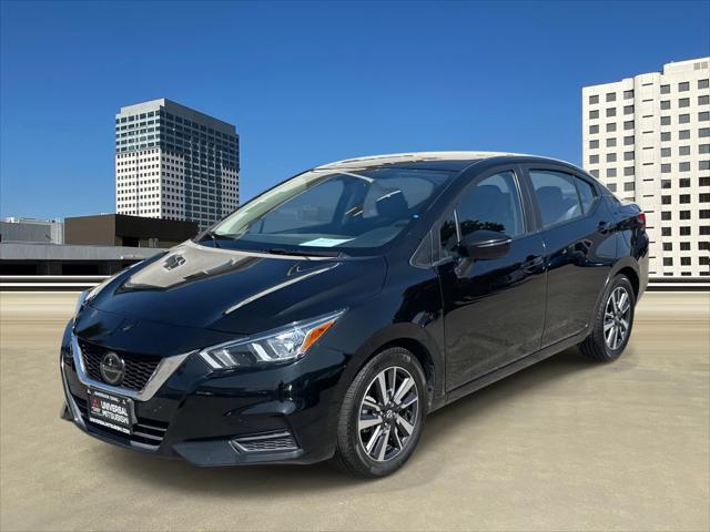 used 2021 Nissan Versa car, priced at $12,495