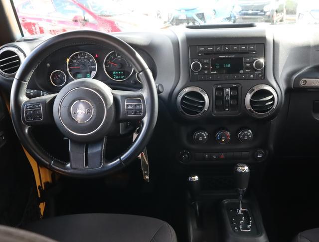 used 2015 Jeep Wrangler Unlimited car, priced at $20,885