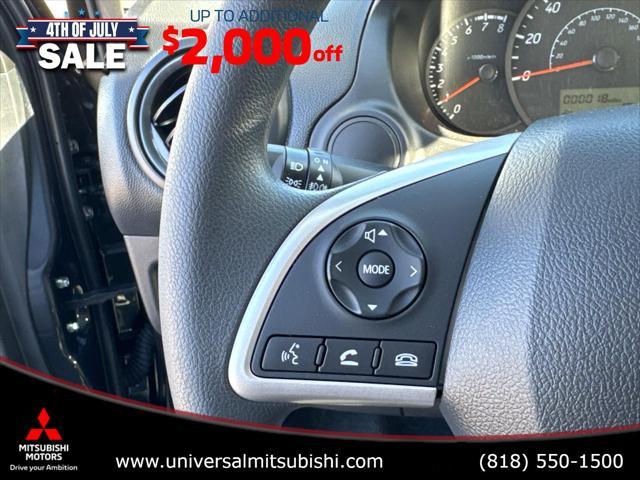 new 2024 Mitsubishi Mirage G4 car, priced at $16,115
