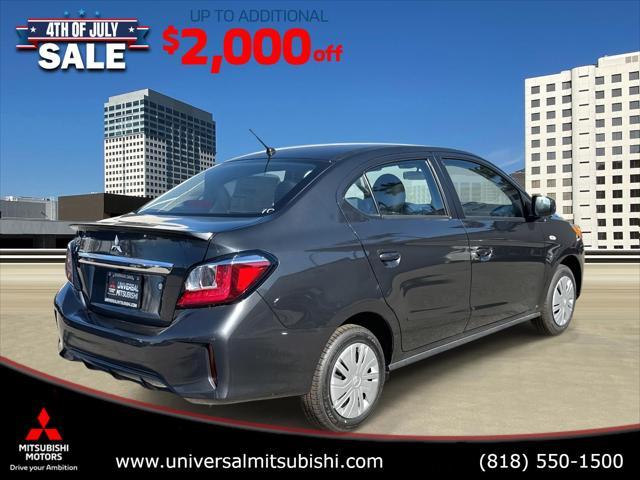 new 2024 Mitsubishi Mirage G4 car, priced at $16,115