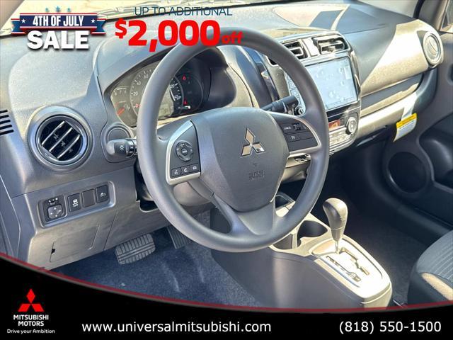 new 2024 Mitsubishi Mirage G4 car, priced at $16,115