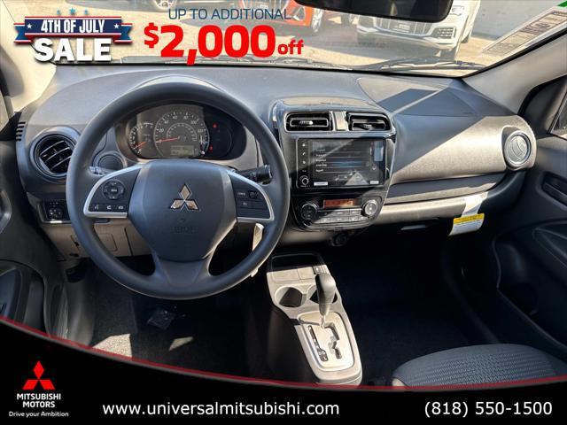 new 2024 Mitsubishi Mirage G4 car, priced at $16,115