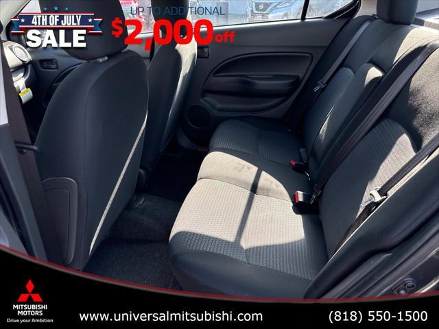 new 2024 Mitsubishi Mirage G4 car, priced at $16,115