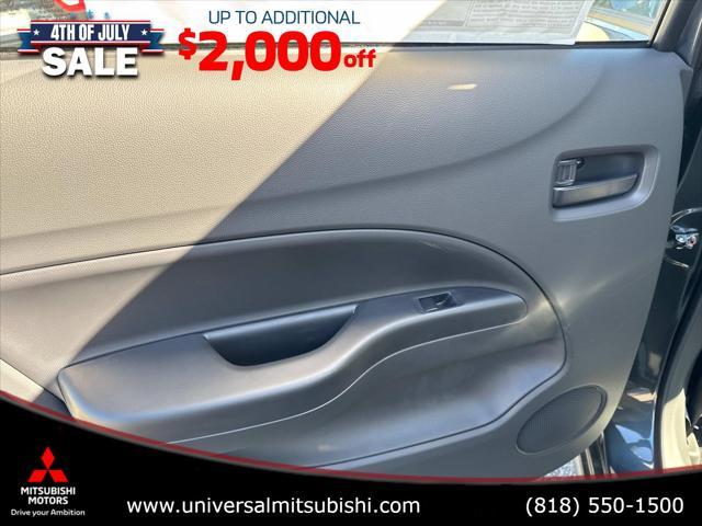 new 2024 Mitsubishi Mirage G4 car, priced at $16,115