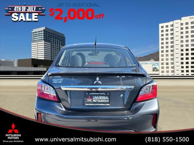 new 2024 Mitsubishi Mirage G4 car, priced at $16,115