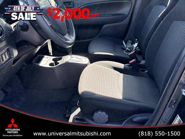 new 2024 Mitsubishi Mirage G4 car, priced at $16,115