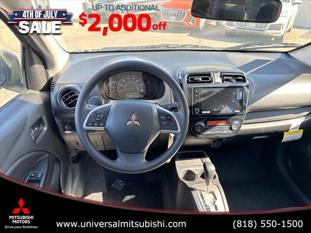 new 2024 Mitsubishi Mirage G4 car, priced at $16,115