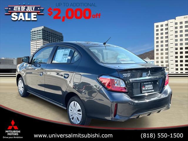 new 2024 Mitsubishi Mirage G4 car, priced at $16,115