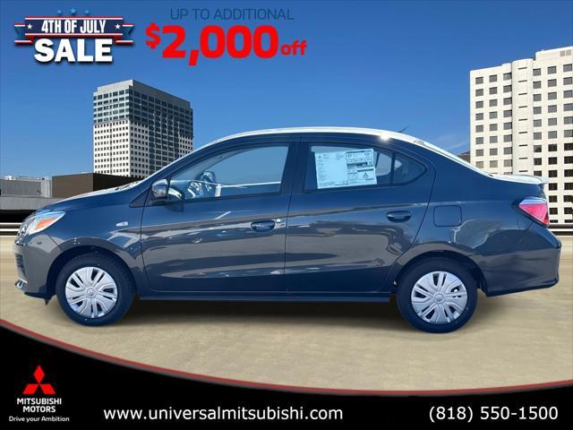 new 2024 Mitsubishi Mirage G4 car, priced at $16,115