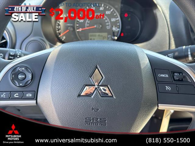 new 2024 Mitsubishi Mirage G4 car, priced at $16,115