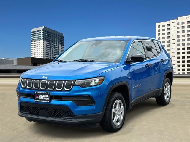 used 2022 Jeep Compass car, priced at $17,885
