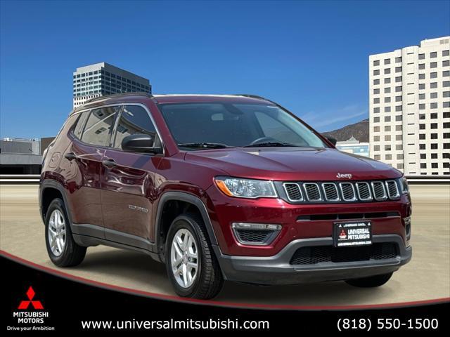 used 2021 Jeep Compass car, priced at $13,880