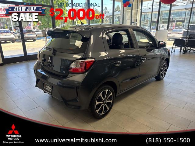 new 2024 Mitsubishi Mirage car, priced at $17,375