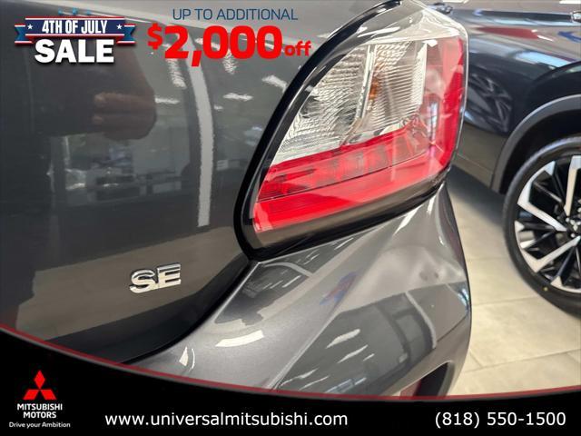 new 2024 Mitsubishi Mirage car, priced at $17,375