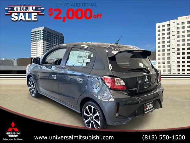 new 2024 Mitsubishi Mirage car, priced at $17,375