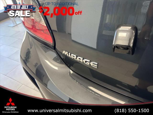 new 2024 Mitsubishi Mirage car, priced at $17,375