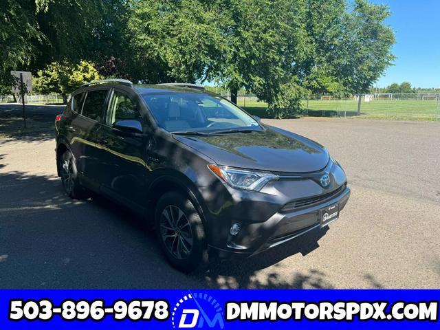 used 2018 Toyota RAV4 Hybrid car, priced at $17,495