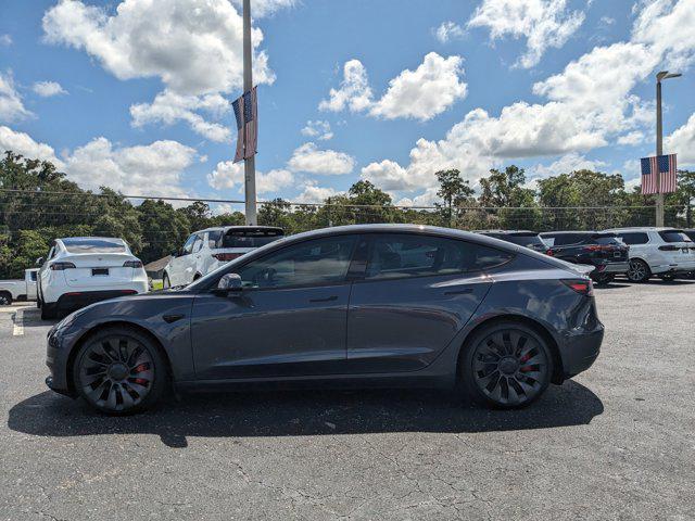used 2021 Tesla Model 3 car, priced at $23,671