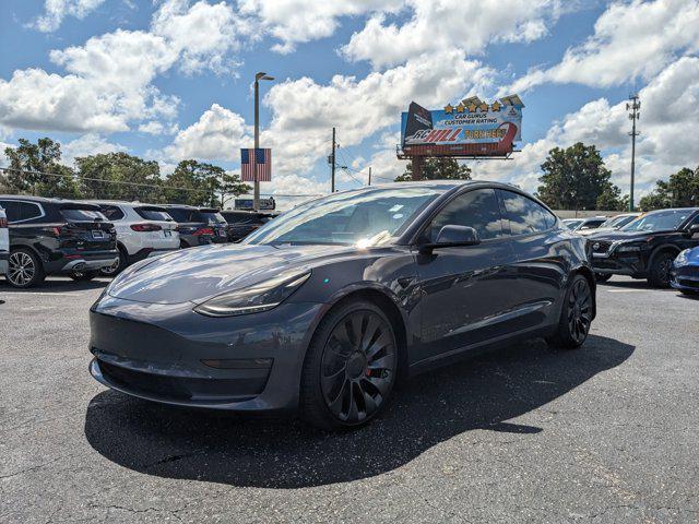 used 2021 Tesla Model 3 car, priced at $23,671