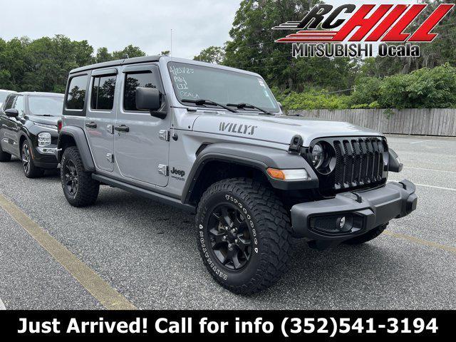 used 2021 Jeep Wrangler car, priced at $32,374